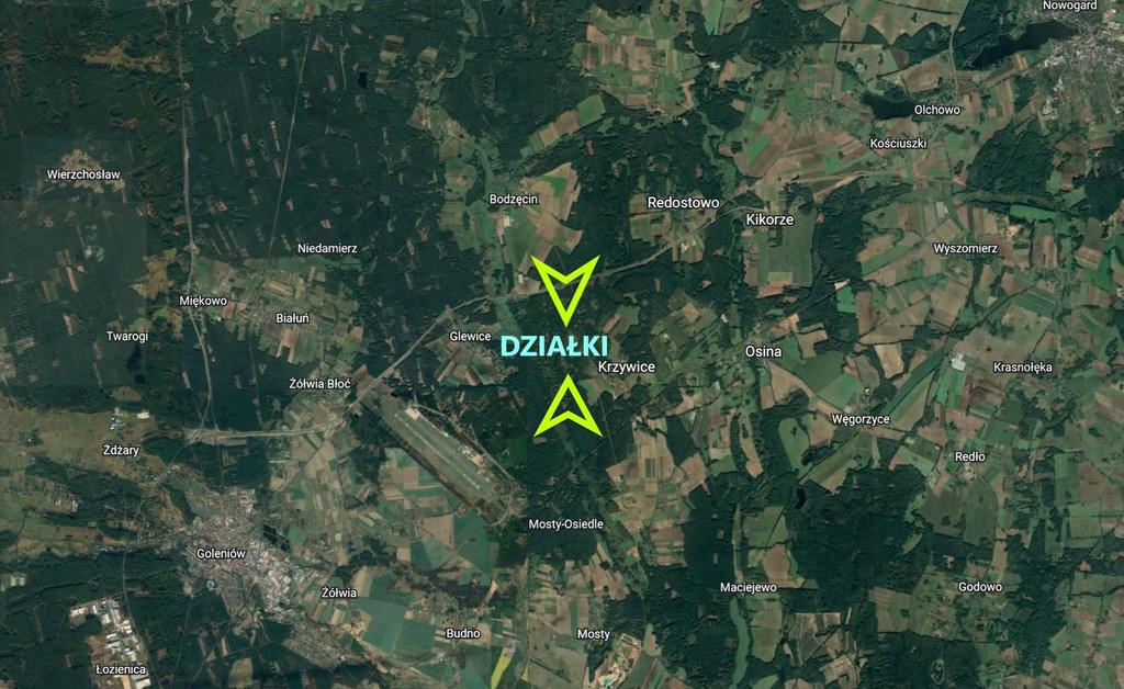 Działka Sprzedaż Krzywice 4