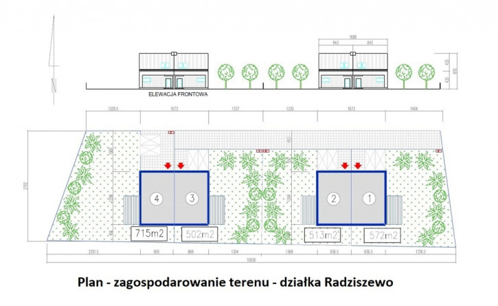 Działka Sprzedaż Radziszewo Liliowa 2