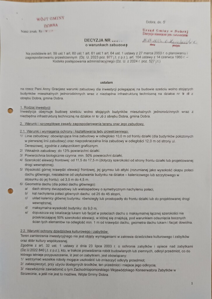 Działka Sprzedaż Dobra