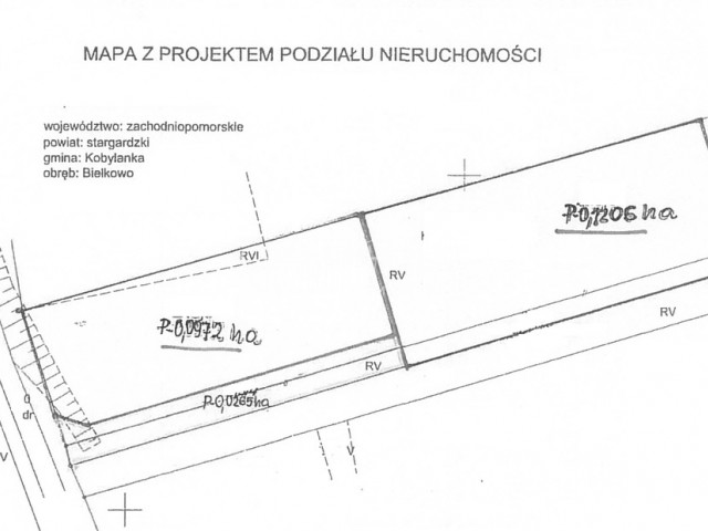 Działka Sprzedaż Bielkowo